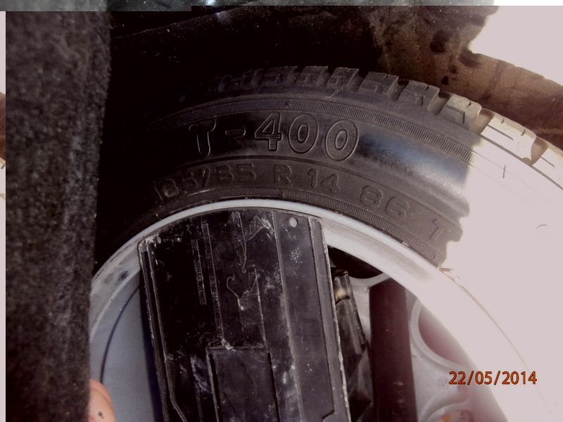 roue de secour sur jante alu
